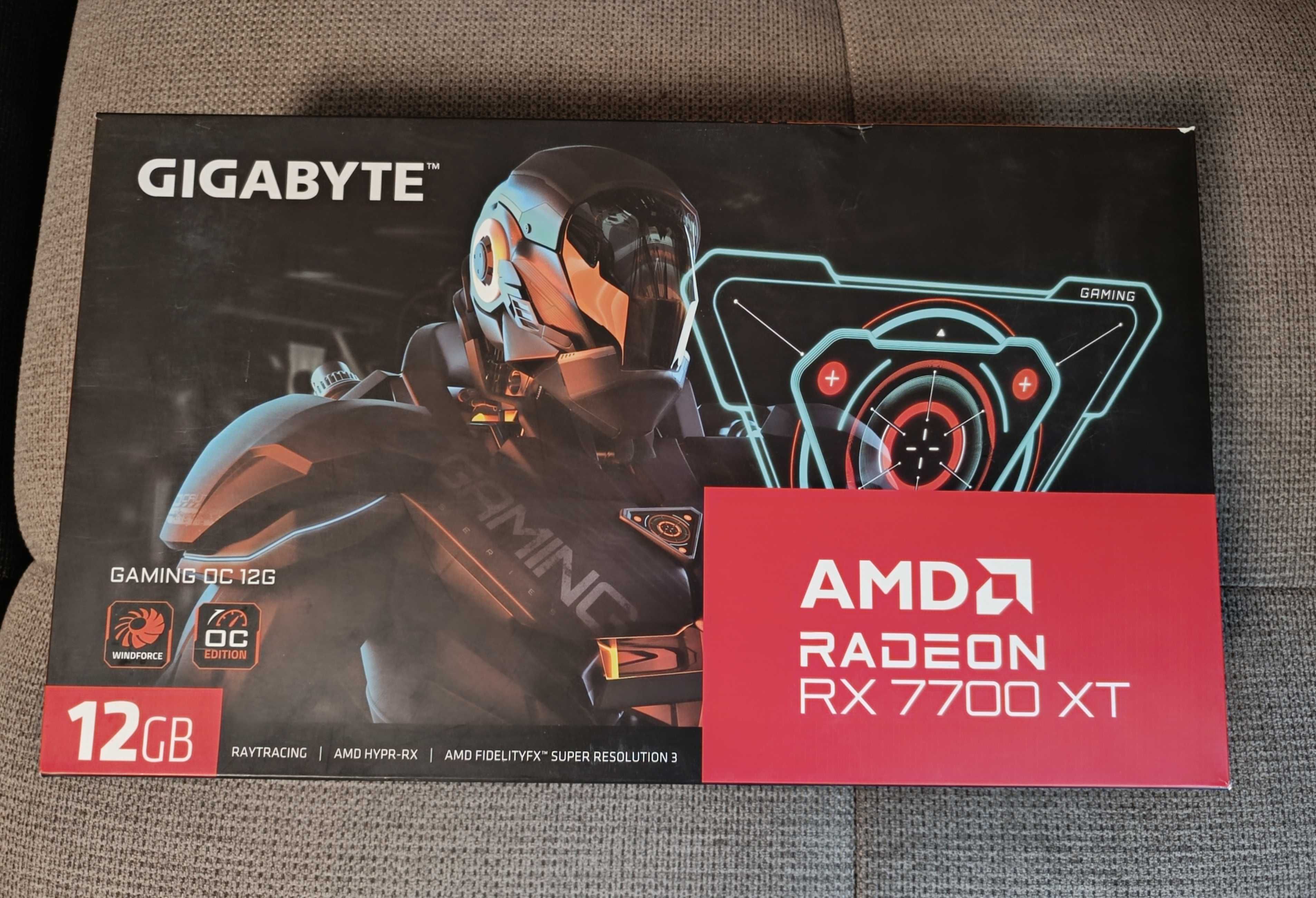 Нова Видеокарта AMD RX 7700XT Gigabyte GAMING OC Edition 12GB GDDR6