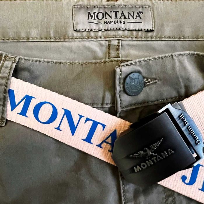 Ремень "Montana", из плотного текстильного канваса