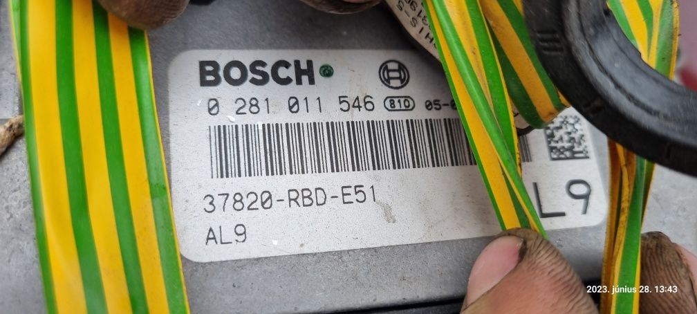 Calculator motor Honda Accord 2.2 CDTI Bosch 0281011546