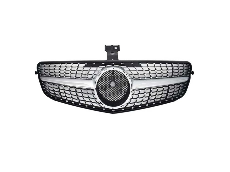 решетка – MERCEDES W204 07-14 C СЕРИЯ DIAMOND GRILLE – (сиво)