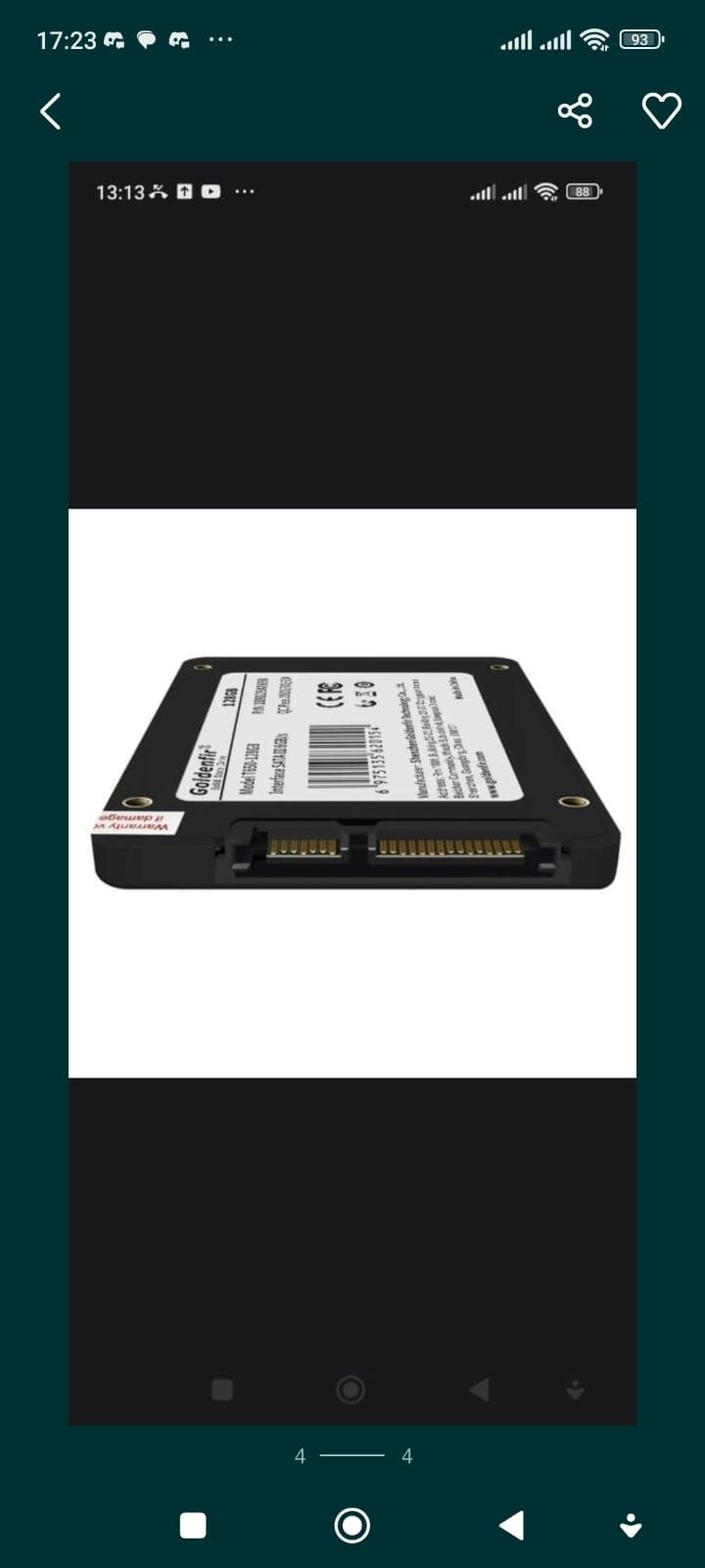 SSD диски накопители 120 gb,500 gb,1 tb