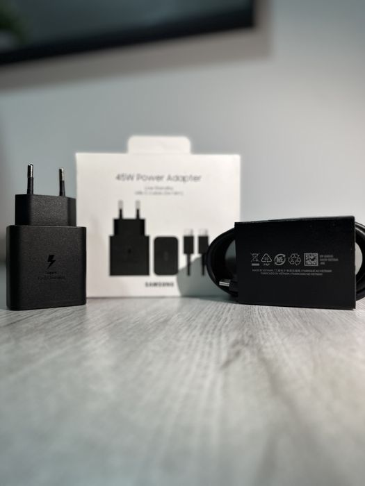 Incarcator Samsung 45W Super Fast Charging + Cablu Typc C-Type C 1.8m
