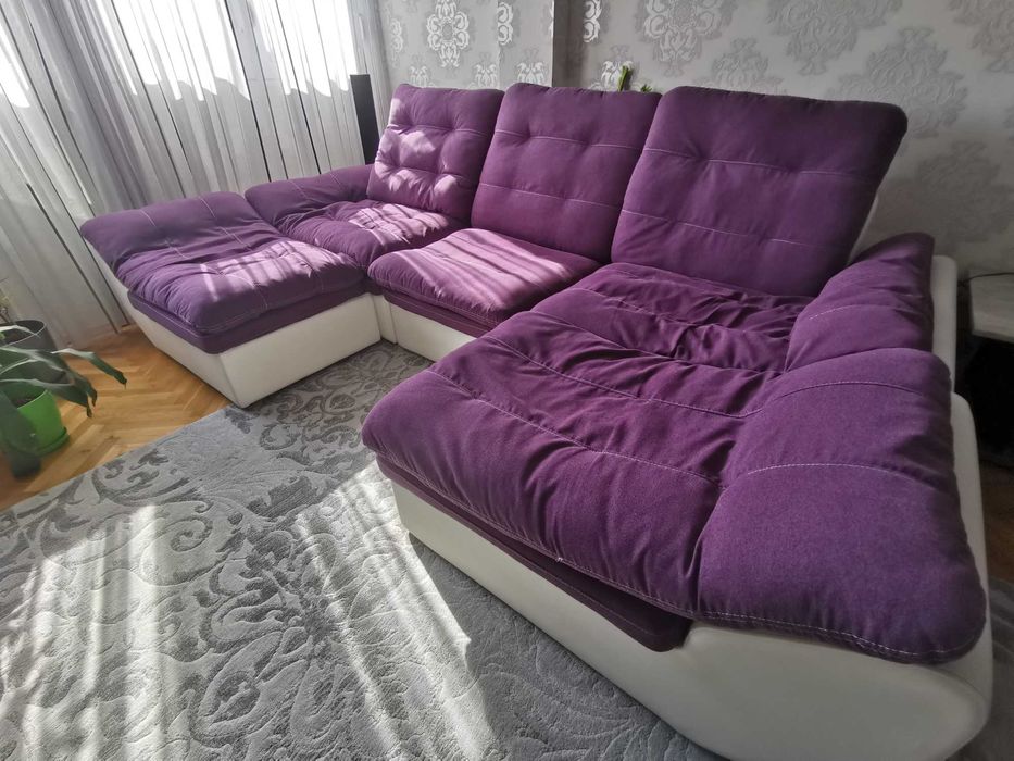 Ъглов диван модулен