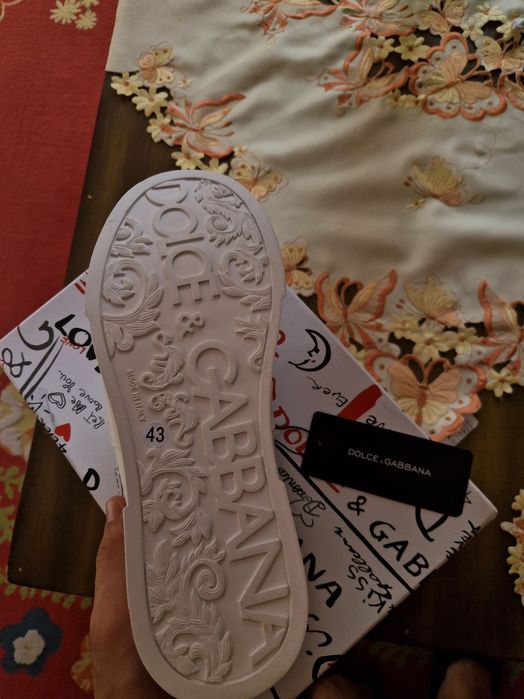 Adidasi Dolce&Gabbana Albi