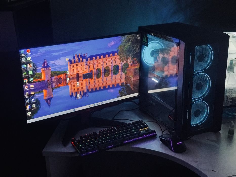 Игровой компюьтер i5-12400F/32gb/ssd1tb/RTX4060