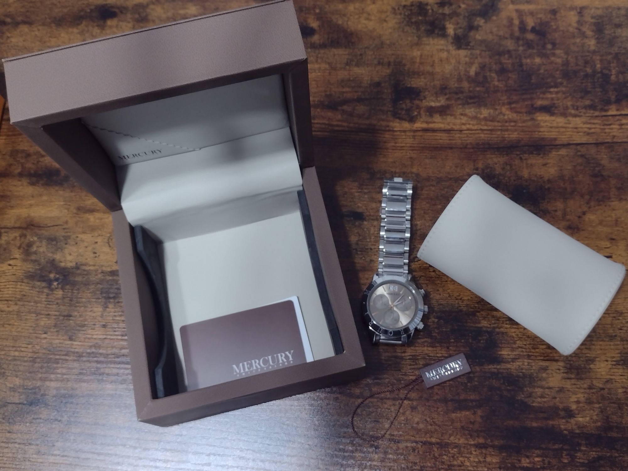 Ceas lux Mercury Swiss Chronograph ME345-SR-4