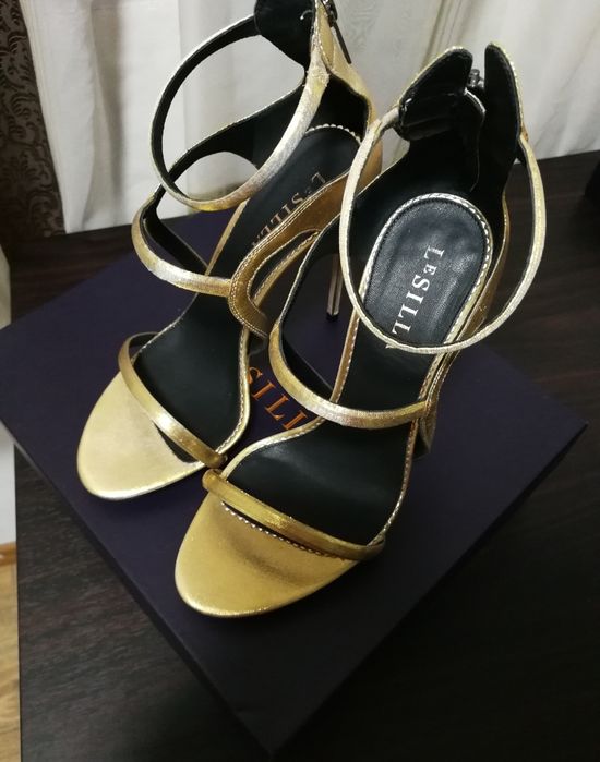 Sandale LeSilla aurii