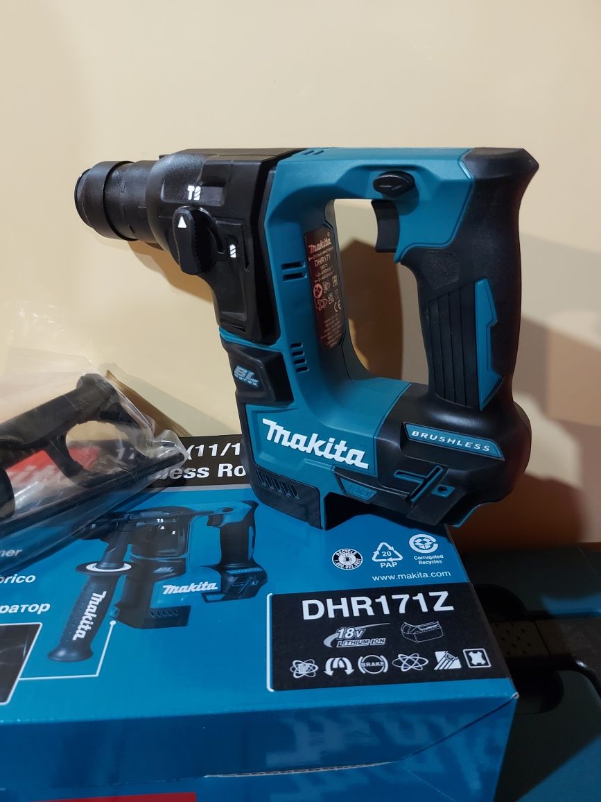 ПРОМОЦИЯ.Нов безчетков перфоратор Makita DHR171Z  18v