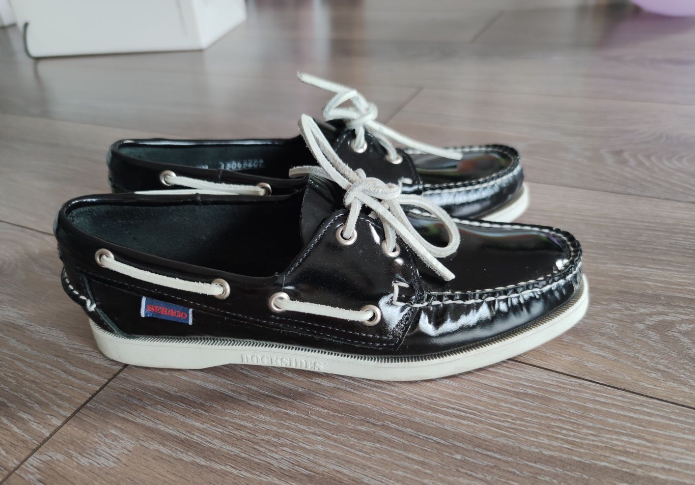 Дамски кожени обувки Sebago и WHAT FOR