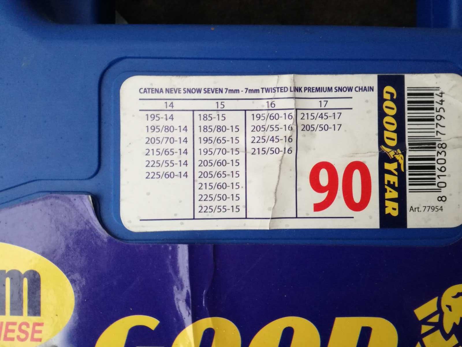 Вериги за сняг GoodYear 7mm