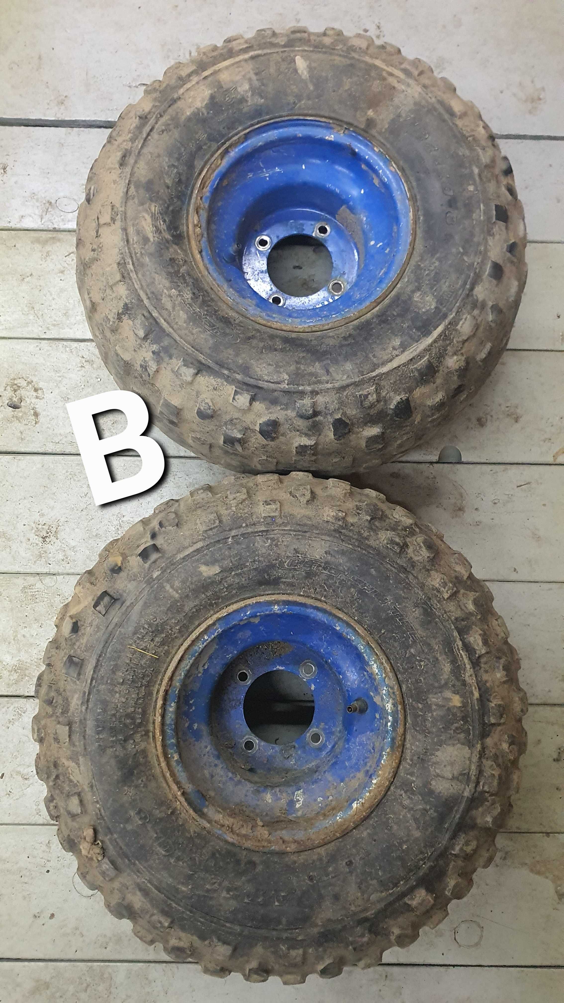 Ca in poze-Set Spate AT21x10-8 / Fata AT21x7-10-SMC Barossa-Roti-Roata