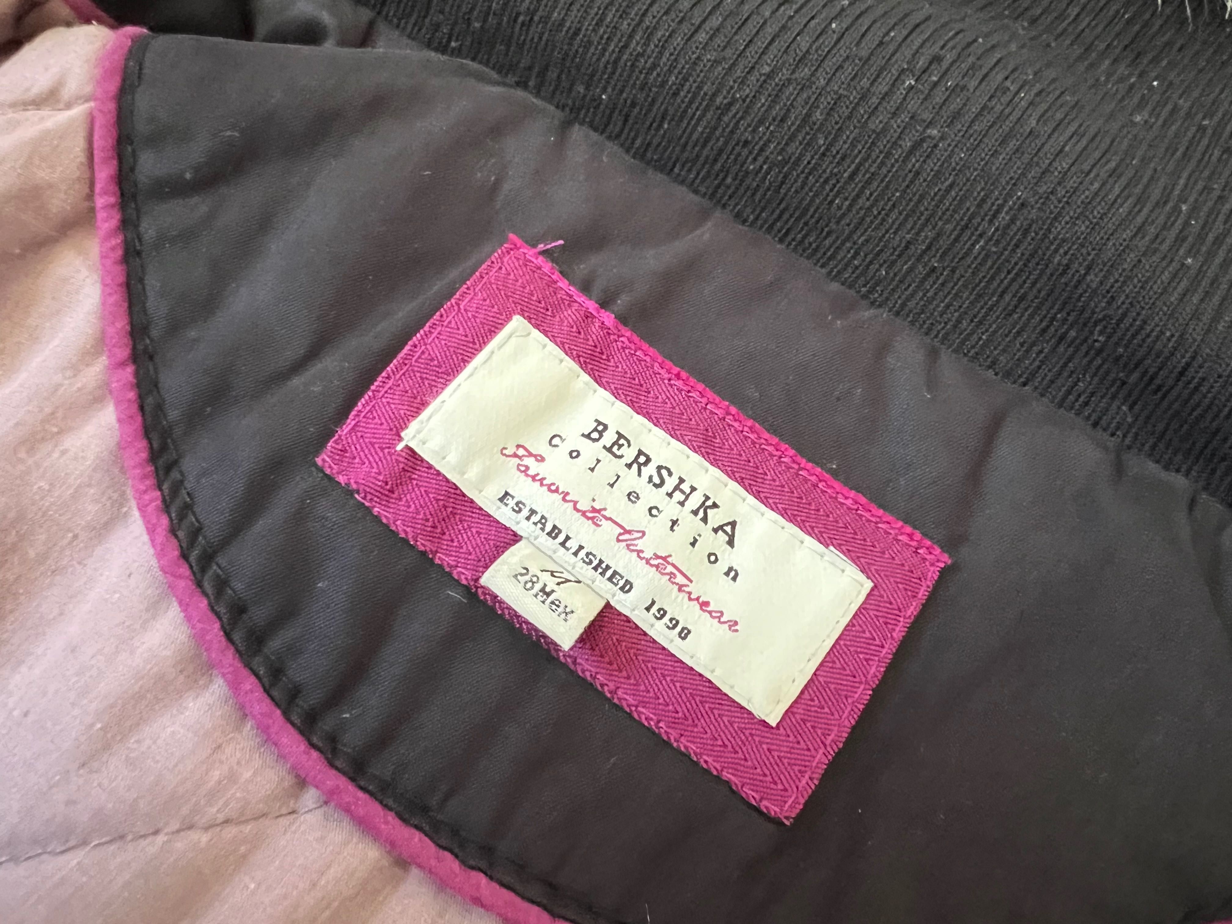 Зимно черно яке Bershka