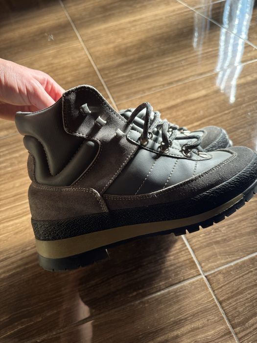 Ghete de iarna din piele naturala