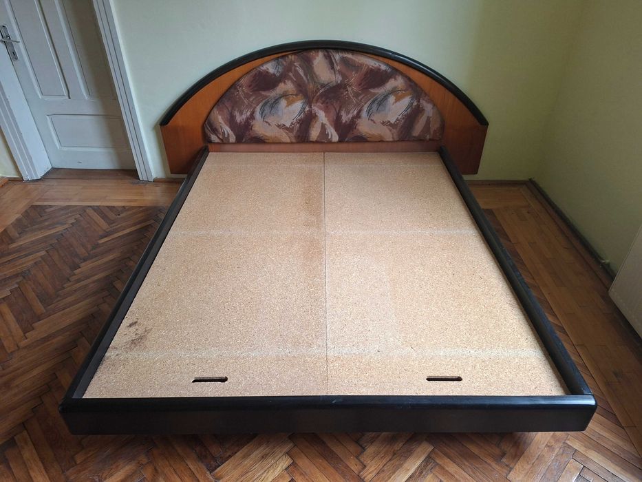 Set Dormitor Complet 5 Piese Pat, Dulap, Comodă, 2 Noptiere