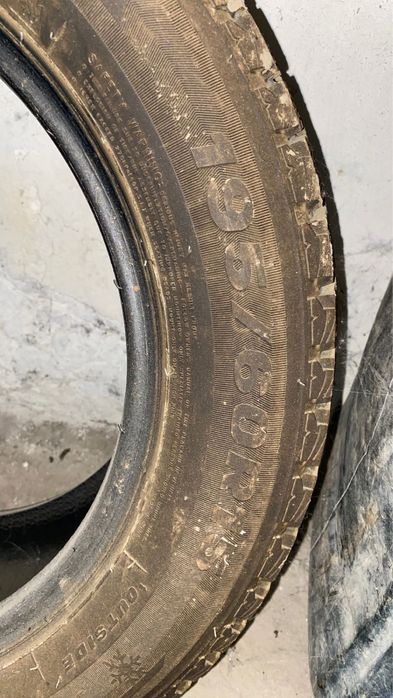 195 60 R15 қыстық дөңгелектер (зимние покрышки)