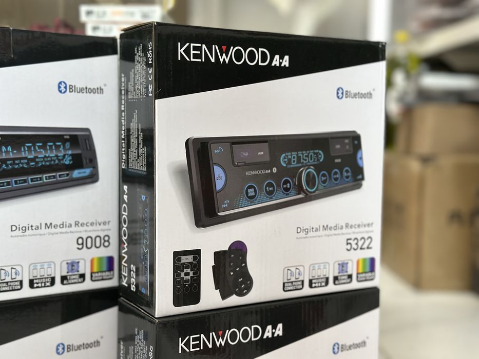 Pioneer Kenwood magnitafon bluetooth rgb usb fleshka | Eng arzon | New