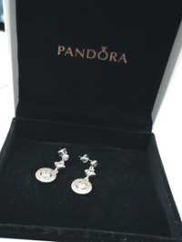 Cercei din argint cu zirconii și cristale , Pandora