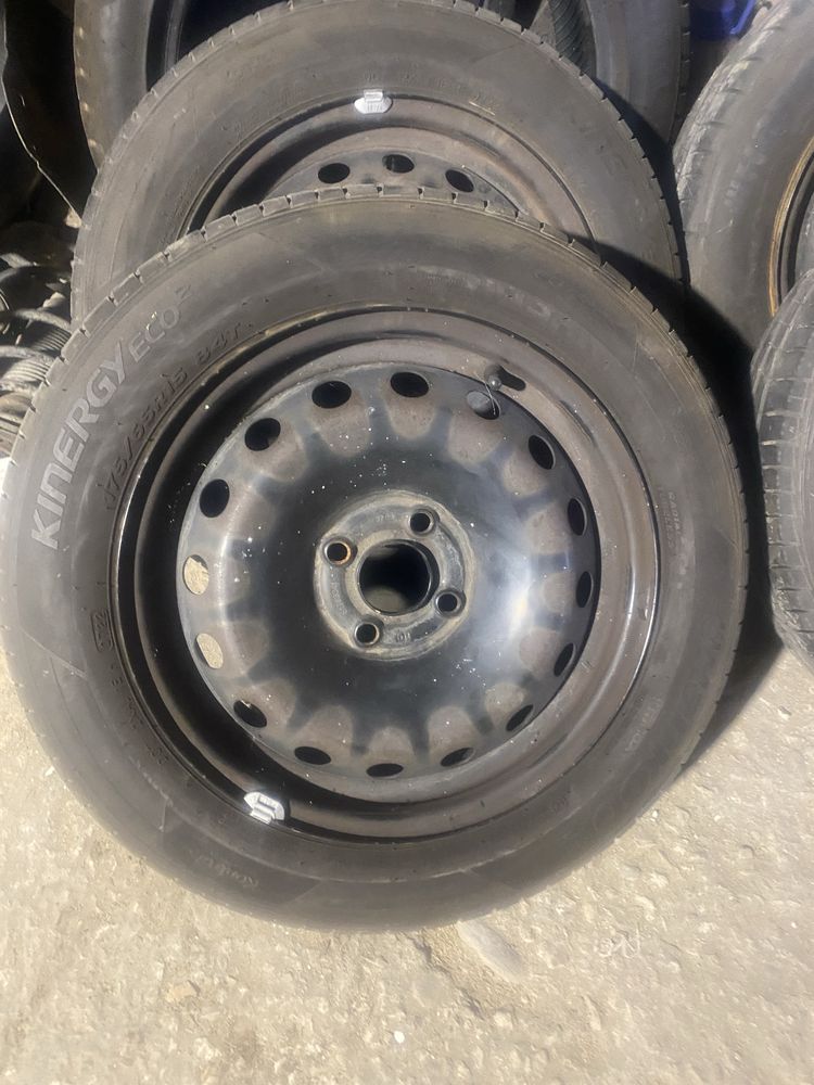 Fiat punto 4x100 hankook джанти/гуми