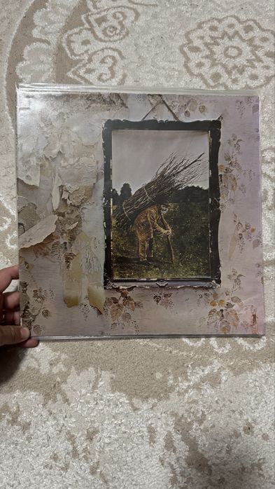 Vand vinyl Led Zeppelin IV -presa 1971 Germany