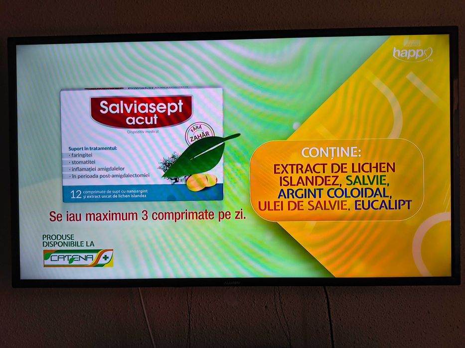 televizor led allview 101 cm full hd nou