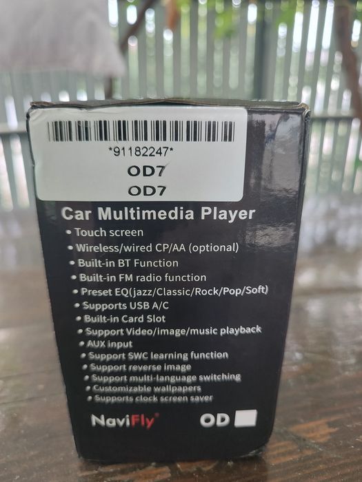 Radio cu bluetooth și car play android