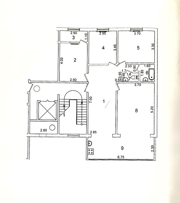 4 Комнаты 4/8/9 Мирабад, Капитал Банк, Госпиталка, Мирабадский Рынок