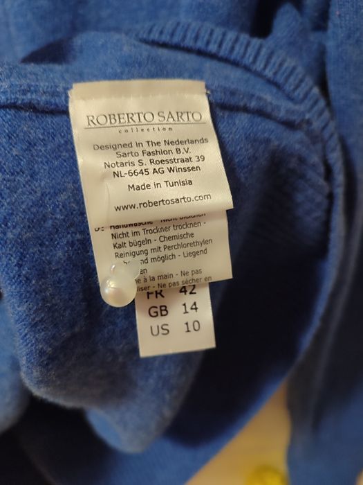 Бранд Roberto Sarto 100%Merino wool