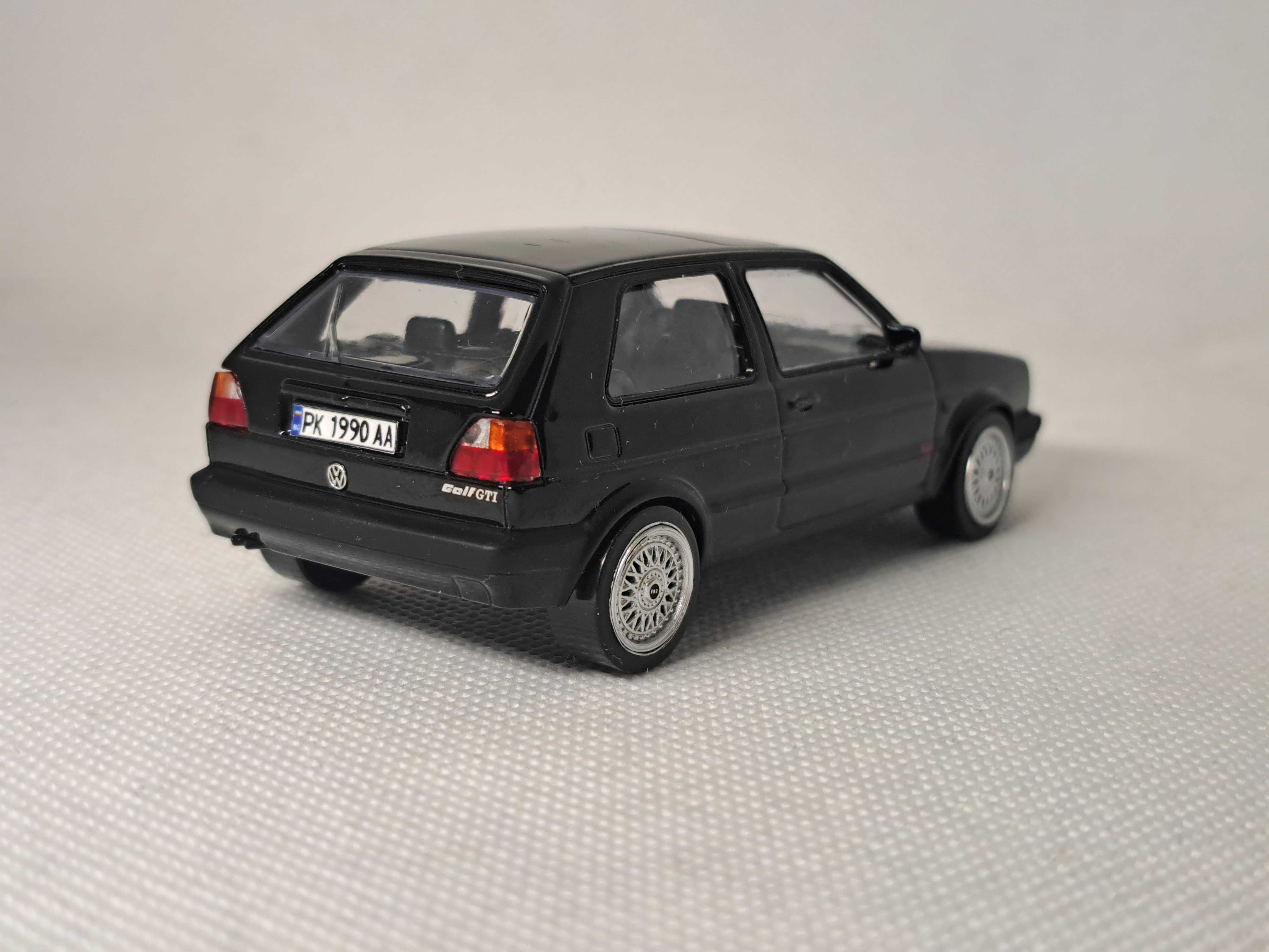 1:43 VW Golf MK2 GTi  - с номера по избор - за колекция и подарък