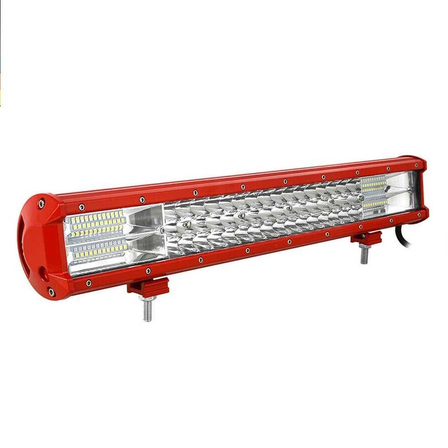 Led bar red case, spot si flood, dimensiuni 38-60 cm