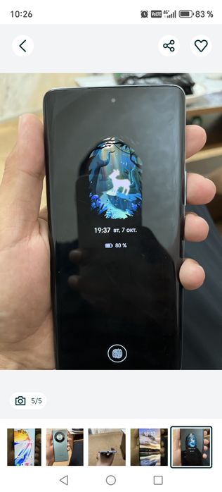 Honor x9b holati yaxshi bitta aybi kamera ishlamiy qogan