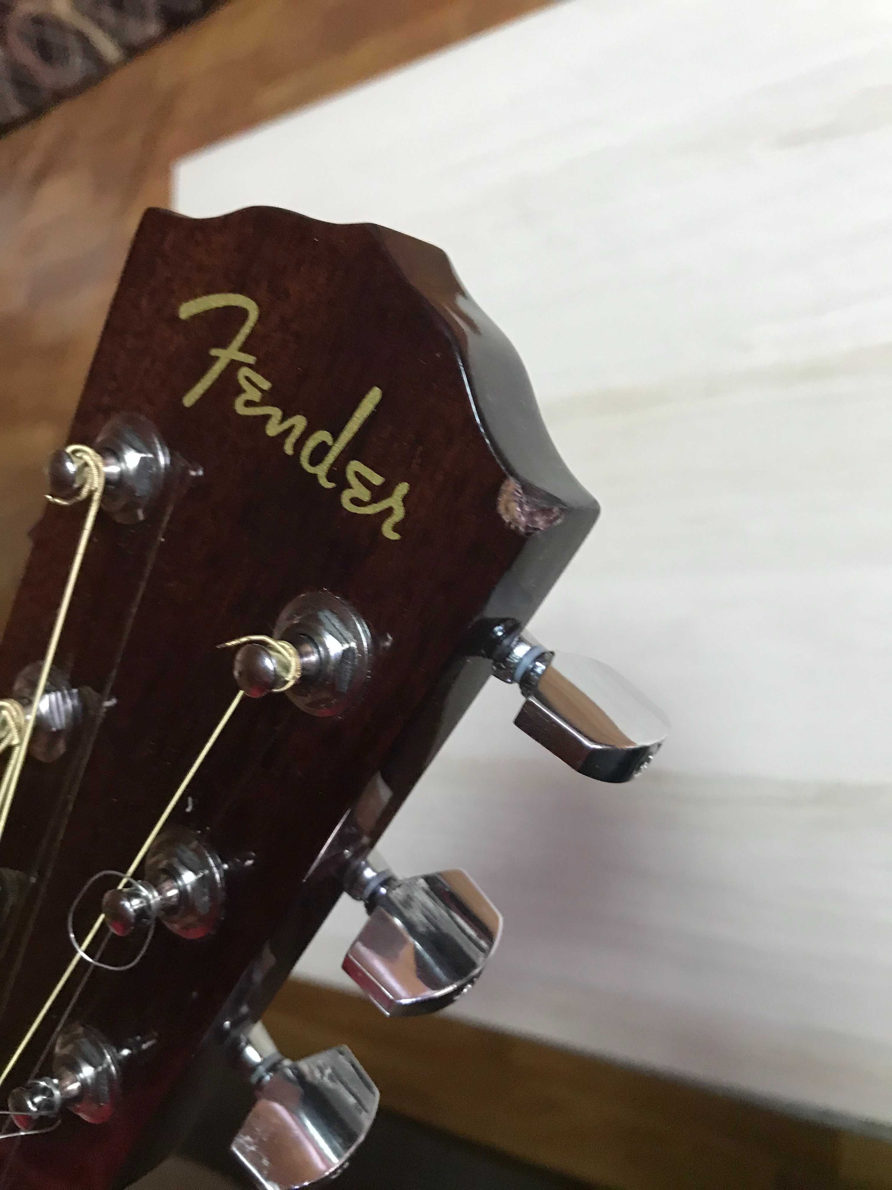 Гитара Fender CD-60, акустика (с подключением к усилителю)