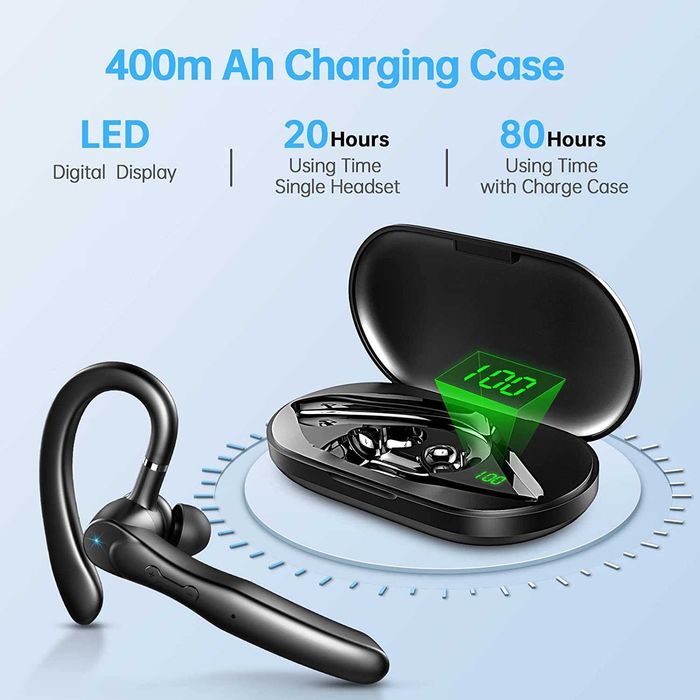 Handsfree Casca cu microfon + powerbank perfect pentru volan