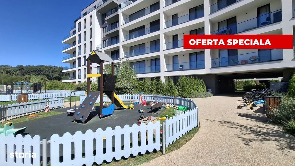 Baneasa Shopping City (THE IVY)-4 camere luminoase, mobilier premium,
