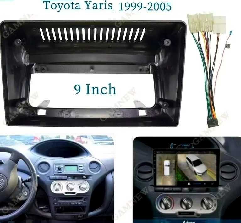 Мултимедия за Toyota Yaris 1999 с Android Двоен дин 2DIN Навигация