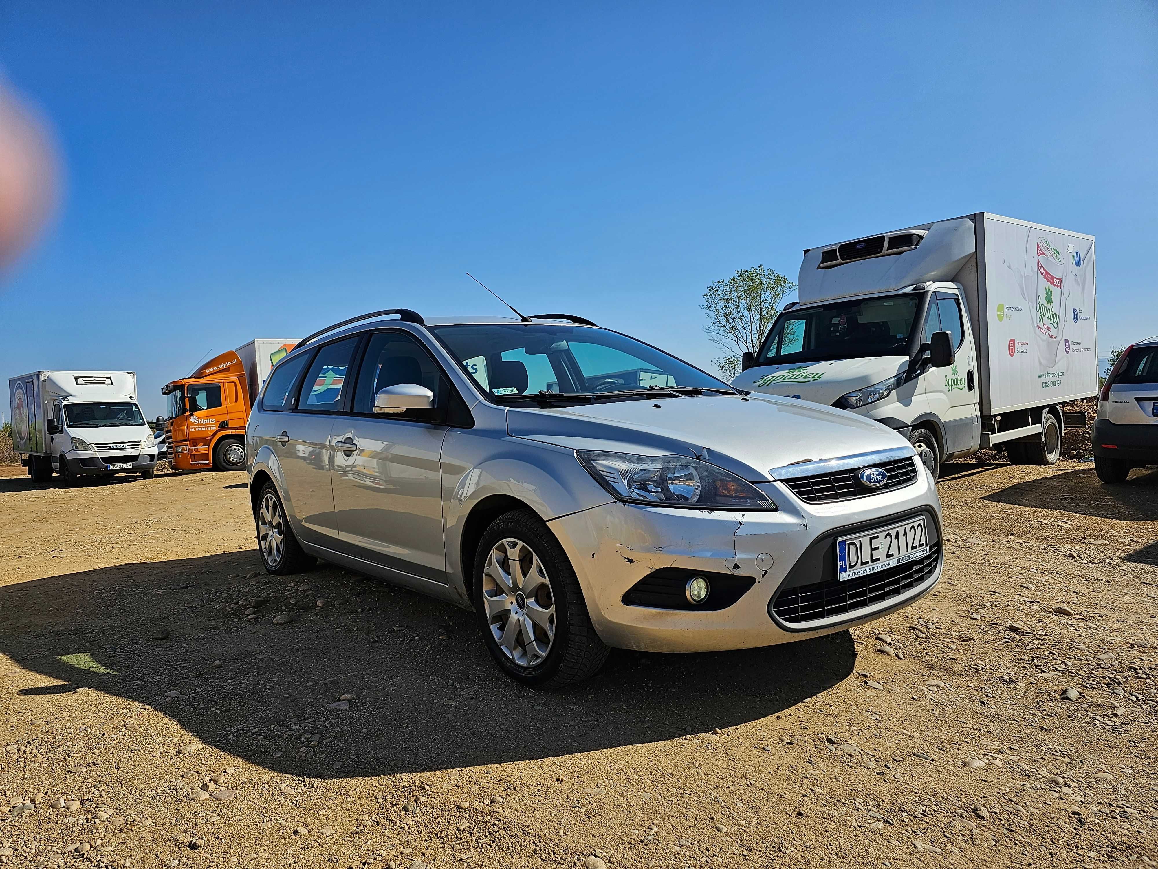 FORD Focus 2.0 TDCI, климатик, навигация, комби, 2009