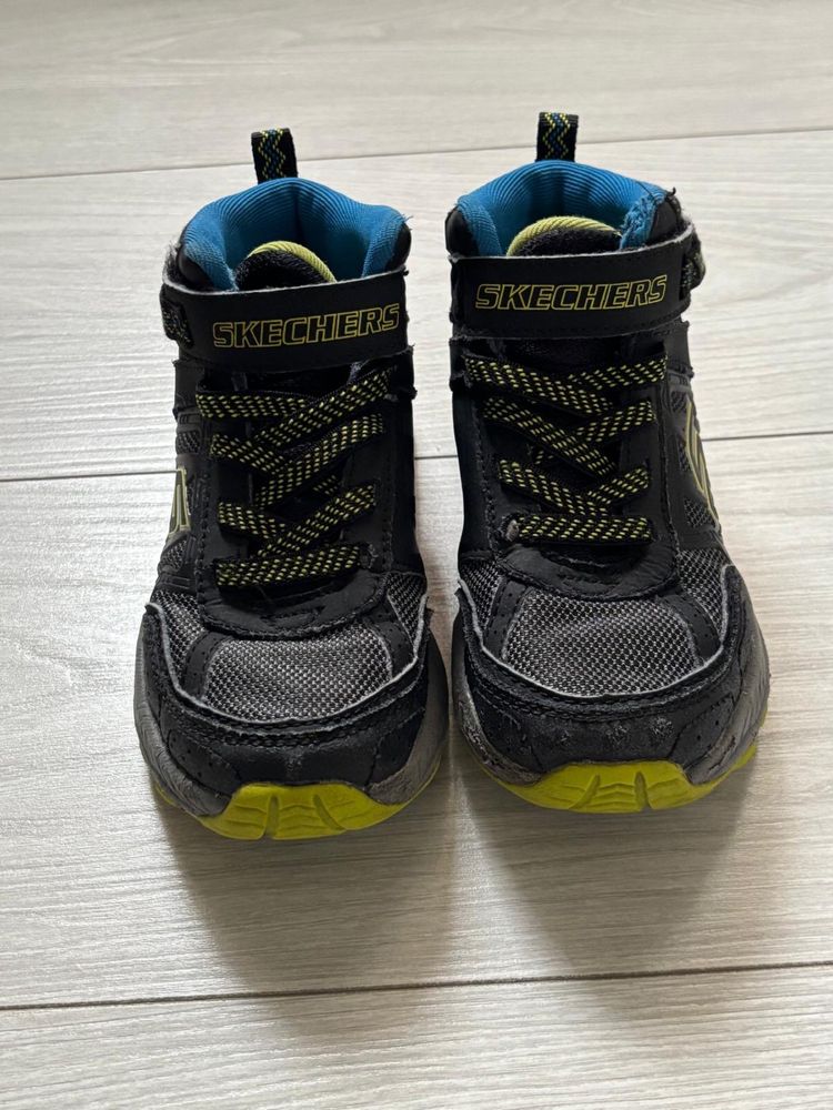 Ghete Skechers albastru copii