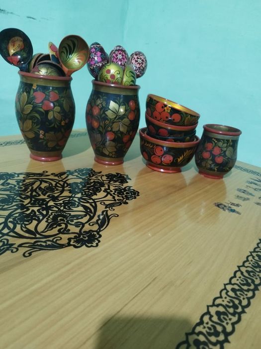 Деревянные посуды Ссср