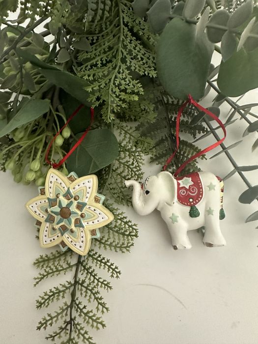 Set ornamente din portelan pentru brad - Seltmann Weiden