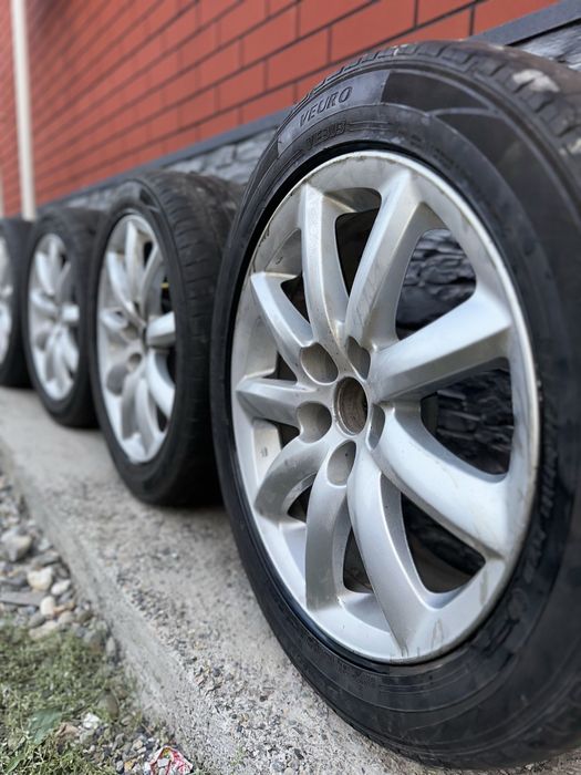 Титановые диски R18 с летней резиной Toyota Alphard, Lexus LS