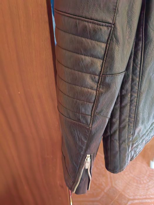 Кожено яке zara men