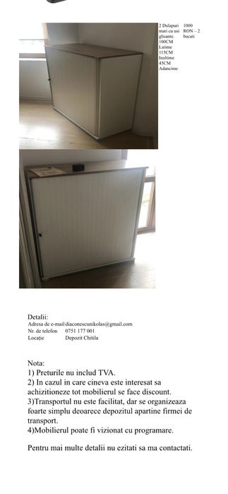 Mobilier pentru spațiu de birouri