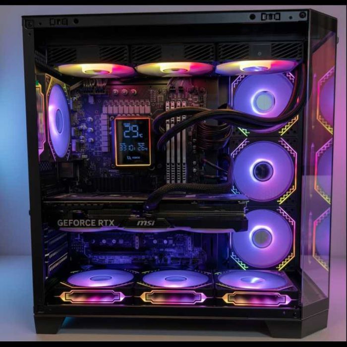 Unitate PC,Intel Core I7-14700KF,64GB,NVMe 2TB,MSI RTX 4070 TI 12GB