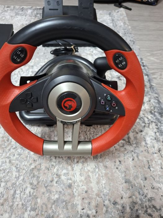 Ps4 pro 2 controllere originale , Volan cu pedale