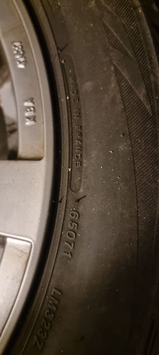 Jante Platin 17" + pneuri iarna  Bridgestone - Renault Laguna