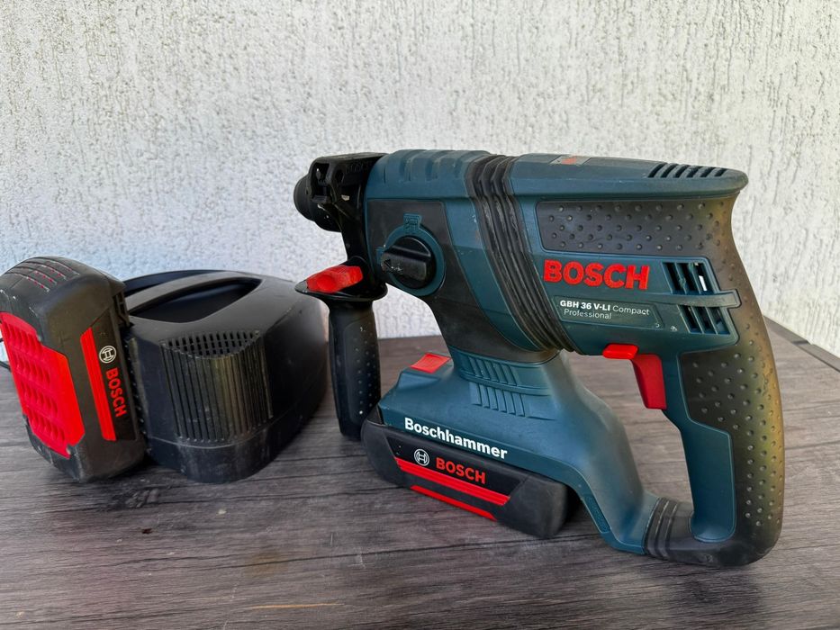 Ciocan rotopercutor BOSCH GBH 36 V-Li Compact - DEFECT
