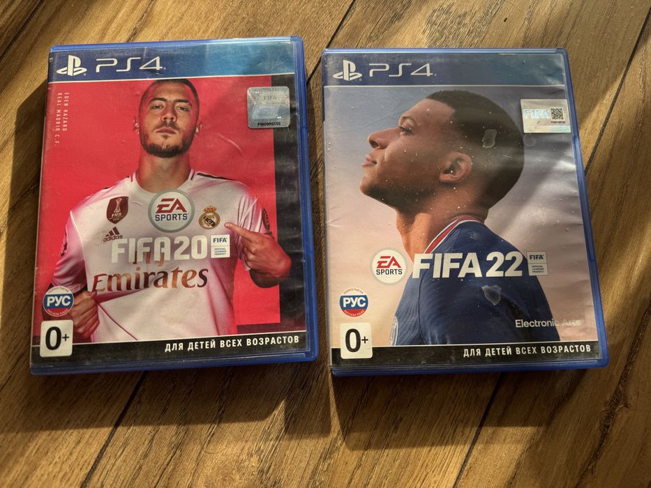 Продам или обменяю диски FIFA на ps4 и ps5