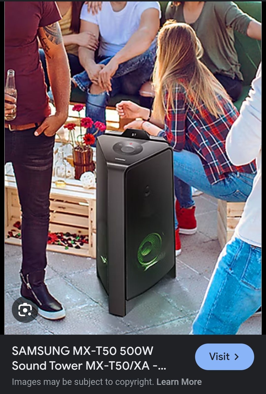 Samsung MX-T50 500W Bluetooth