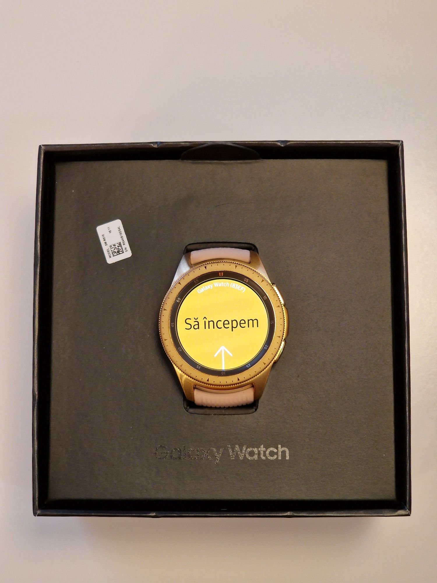 Galaxy watch 42mm Rose Gold