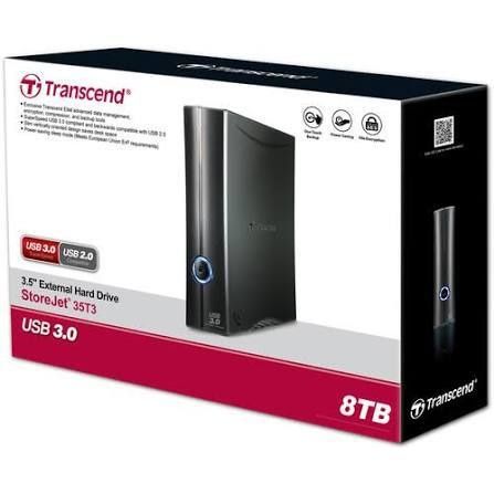 Transcend 8Tb yengi garantiyasi bor