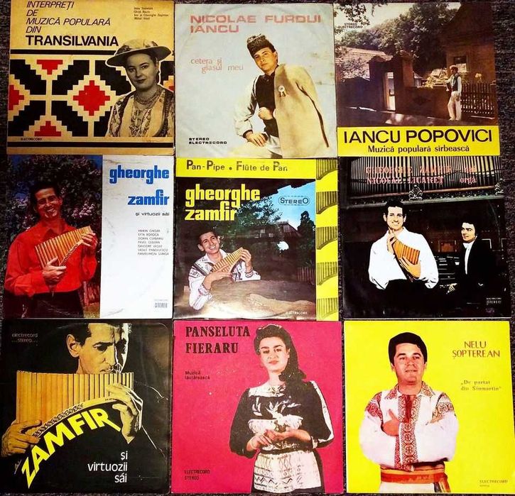 10 Discuri pick-up Vinil 10Buc
